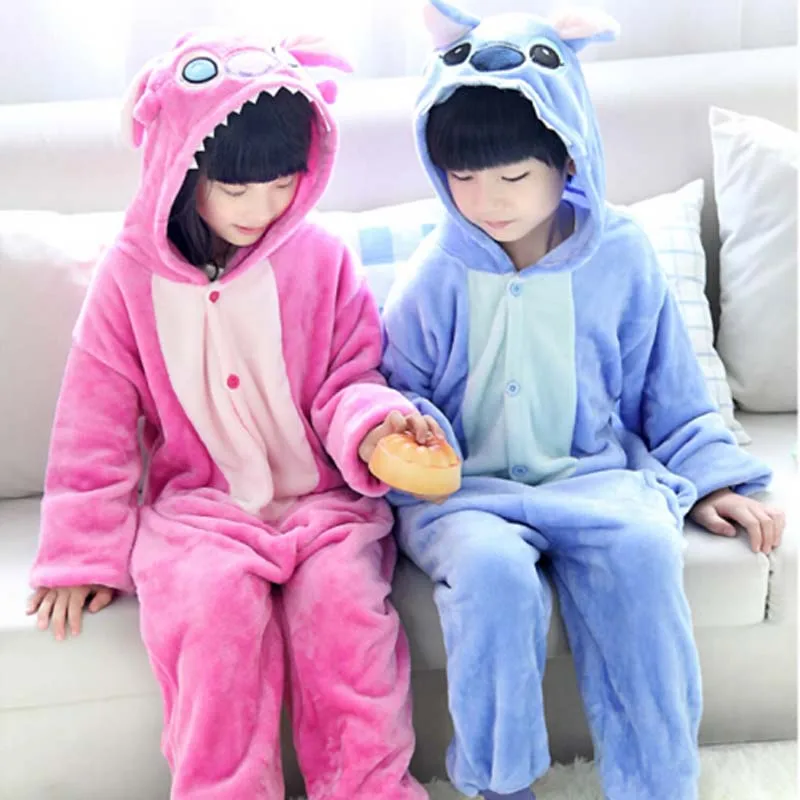 2017 One Piece Cartoon Character Children's Bathrobe Flannel Unisex