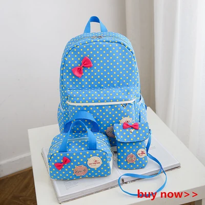 YK-Leik-3pcs-Set-School-Bags-Teenager-Girls-Printing-travel-Backpacks-kids-Bow-tie-Backpack-Rucksack