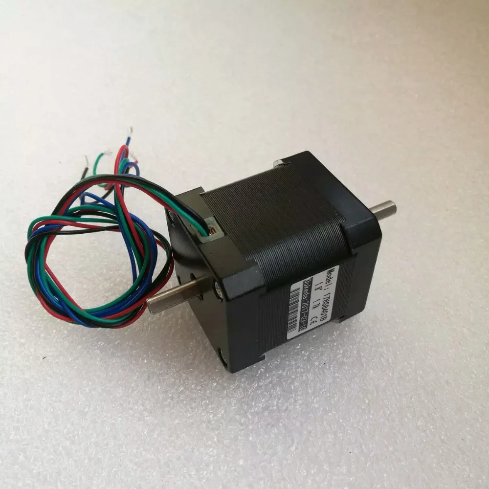 

Free Shipping 78 Oz-in/48mm 1.8A Nema 17HS8401B stepping motor Nema17 stepper motor (Dual shaft)