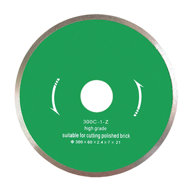 

DB18 14 Inch Diamond Cutting Disk D300mm Diamond Grinding Wheel Continuous Rim Saw Blades for Ceramic Porcelain Tiles 5PCS