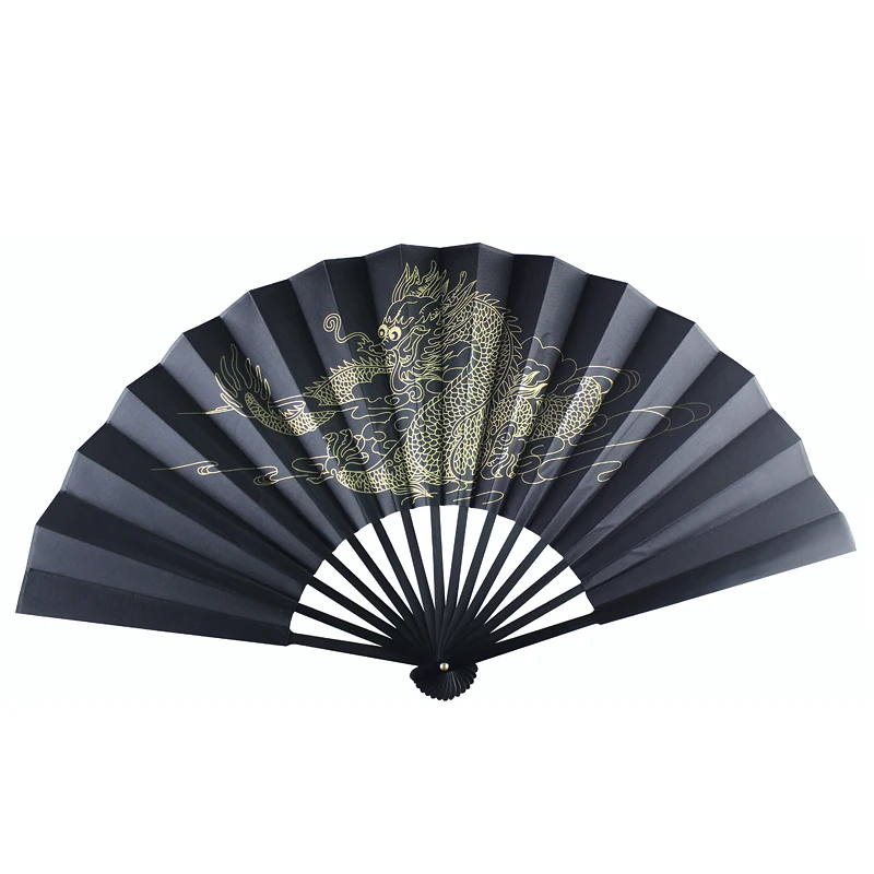 

Summer Folding Fan Bamboo Silk Fan Hand-Held Flower Printing Party Fan Home Decoration Crafts 1