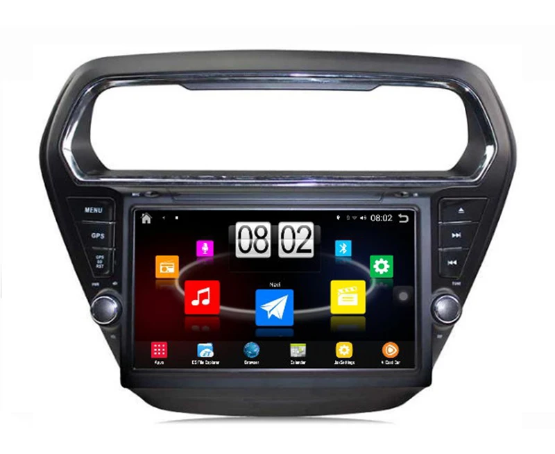 Best 8 inch Android Car DVD Player with GPS 3G/WIFI/BT TV DVR OBD,Audio Radio Stereo,Car PC/multimedia headunit for Ford Escort 2014 1