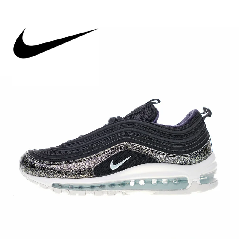 

Original Authentic Nike Air Max 97 Pinnacle QS Ornament Women's Running Shoes Sneakers Designer 2018 New Arrival AH9153-001