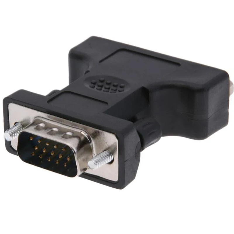 Alloyseed 24 + 5Pin DVI الإناث إلى 15Pin VGA الذكور كابل تمديد محول موصل لتوصيل HDTV CRT مراقب العارض Alloyseed 24 + 5Pin DVI الإناث إلى 15Pin VGA الذكور كابل تمديد محول موصل لتوصيل HDTV CRT مراقب العارض