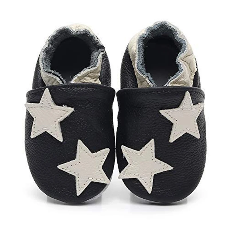 Детские тапочки Pantufa Infantil; обувь для малышей; кожаная замшевая подошва «ползунок»; мокасины; Chausson Bebe Cuir soule - Цвет: as show picture 11