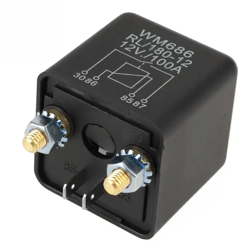 12v 100a Normal Open Heavy Duty Car Starter Relay For