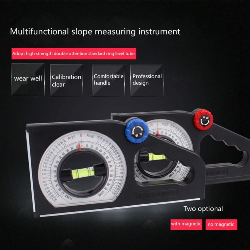Многофункциональный уклон транспортир измерительный инструмент Инклинометр плотник инструменты угол измерения квадратный для углов