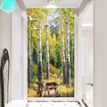 

PSHINY 5D DIY Diamond embroidery sale nature Pictures with full display Square rhinestone scenery diamond painting new arrivals