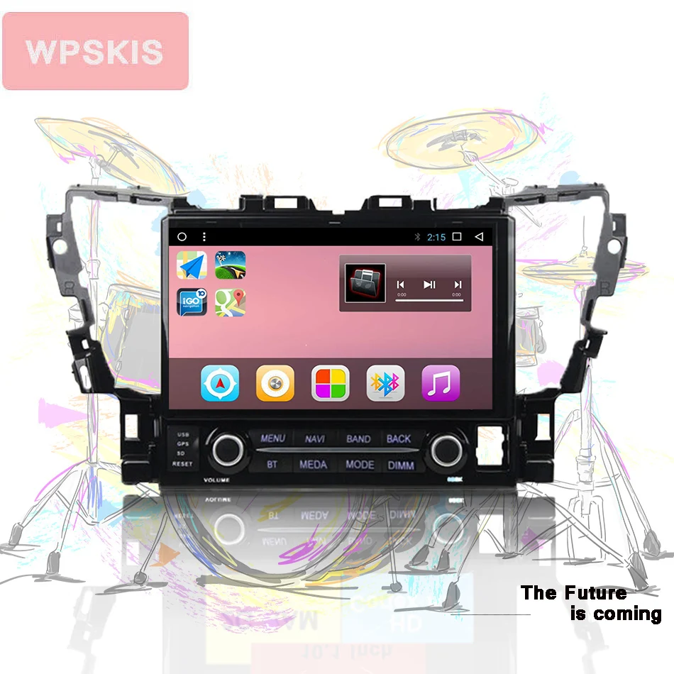 10 1 &quotAndroid 0 Octa Core Rom 128G автомобильный dvd плеер для Toyota Alphard 2015 2018 In Dash 2din 1280*720 Gps