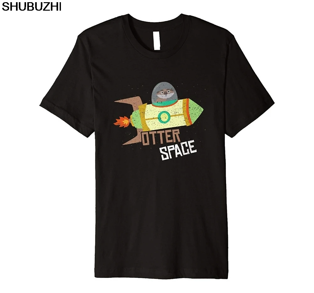 

cotton Latest O-Neck Sunlight Men Otter Space Cute Universe Science Nerd Geek Pun Designer Shirt sbz5537