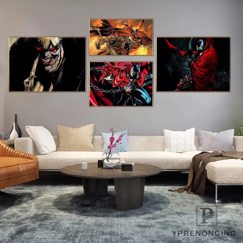 

Custom Spawn Comics Home Decor Canvas Printing Silk Fabric Print Wall Poster No Frame 180317@87