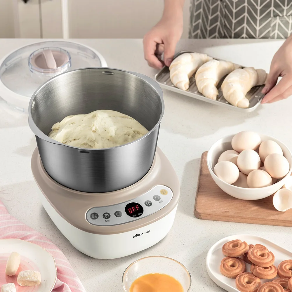 Buy 220V Household 5L Electric Dough Mixer Machine Automatic Fermenting