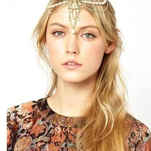 Украшения для волос, украшения для волос невесты, женские кисточки, ободки, модные индийские бисерные, в стиле бохо, головной убор, свадебные украшения для волос