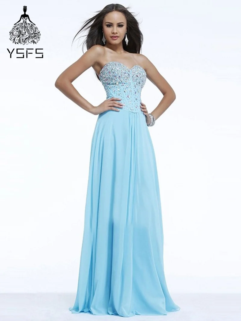 Vestiti Eleganti Lunghi Azzurri Flash Sales, 51% OFF |  www.ingeniovirtual.com
