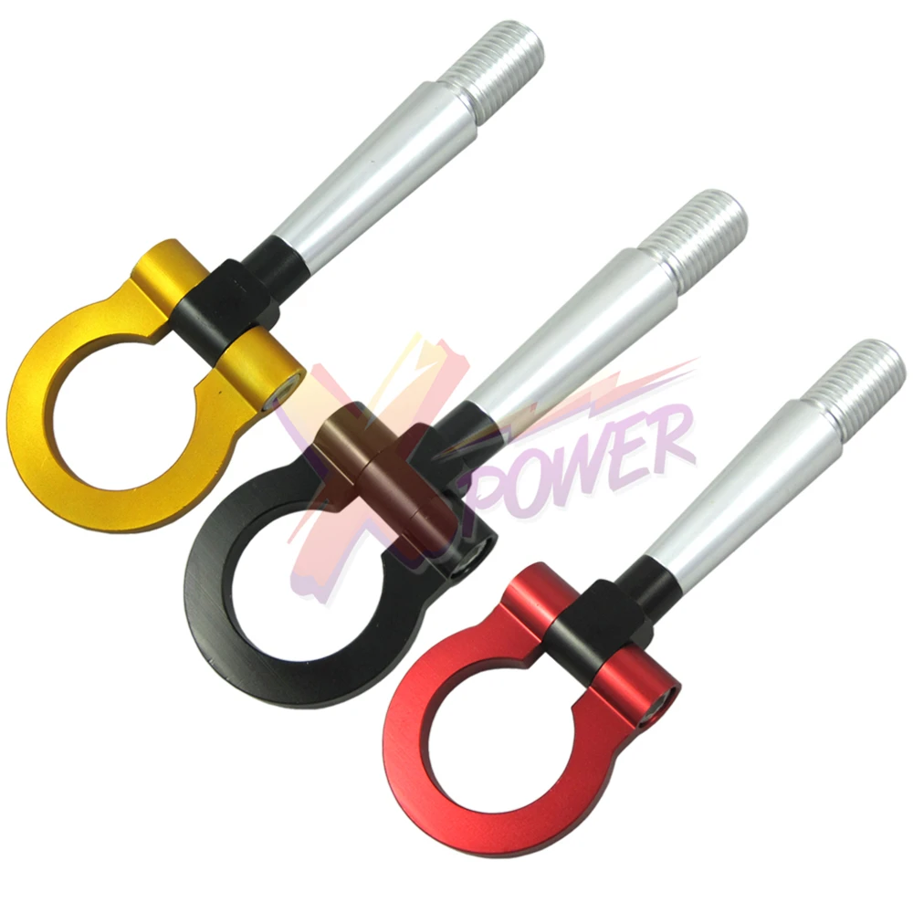 Xpower JDM T2 алюминиевый гоночный трос с ЧПУ для Mitsubishi Lancer Evo EX|racing tow hook|tow hookaluminum hook |