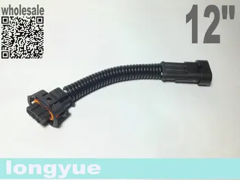

longyue 10pcs LS1 LS2 LS6 to LS3 LS7 map sensor wiring harness adaptor 12"