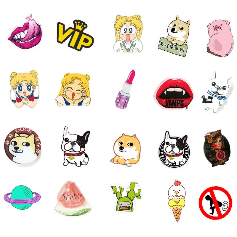 

1 PC Dogs Pin Icon Cartoon Acrylic BadgeS Decoration Badges On Backpack Icons