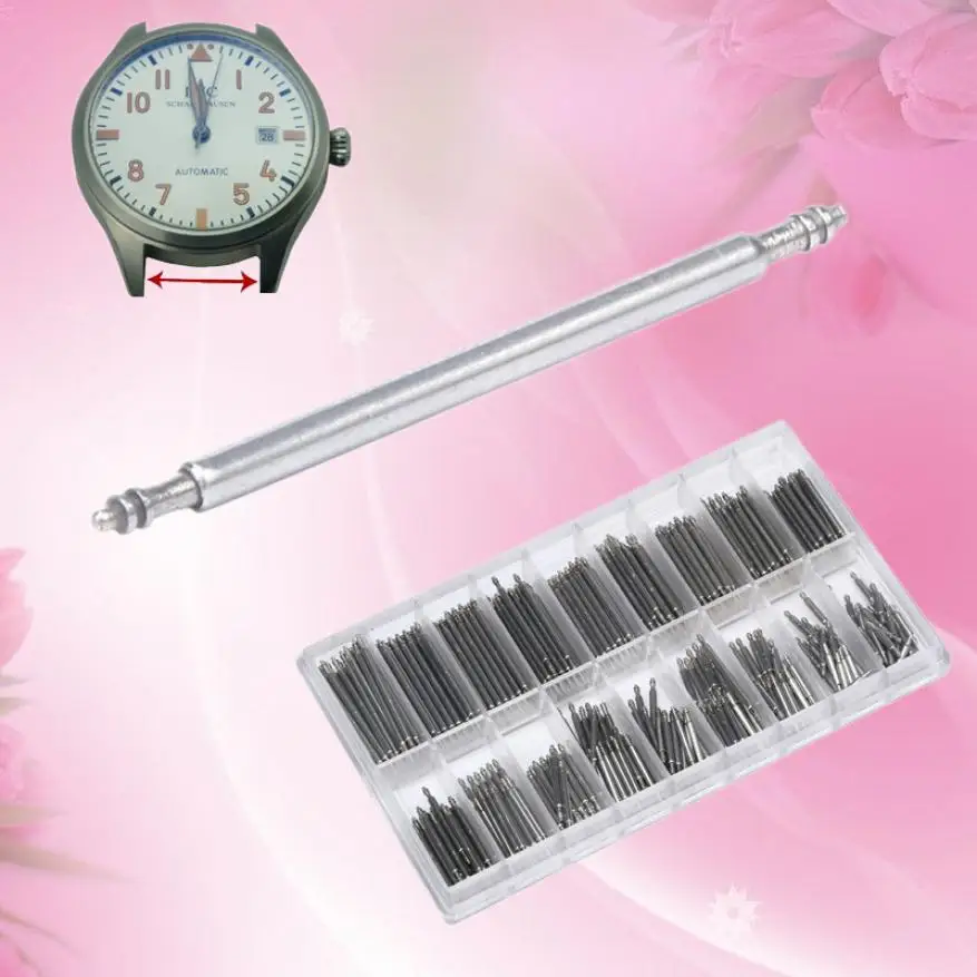 

2017 NEW 8-25mm Watch Band Spring Bars Strap Link Pins Repair Watch Link Pins Tool Sets #250717