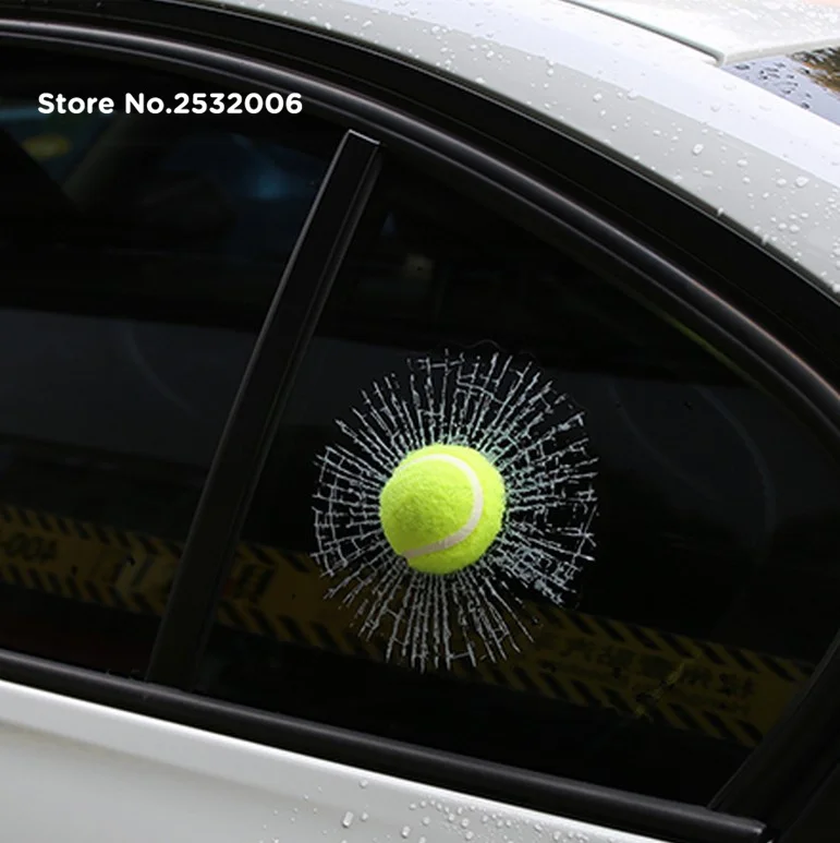 

3D Car Ball Window Sticker for KIA RIO Ford Focus Hyundai IX35 Solaris Mitsubishi ASX Outlander Pajero