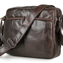Высококачественная сумка из натуральной кожи кофейного цвета, мужские сумки через плечо из воловьей кожи, сумка-мессенджер для мужчин, Офисная сумка# VP-J7332