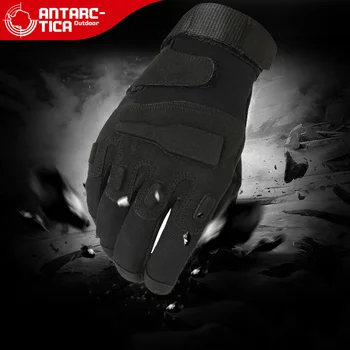 

ANTARCTICA Outdoor Sports Military Tactical Gloves Men's Full Finger Gloves For Riding Climbing Training Protective Shell Gloves
