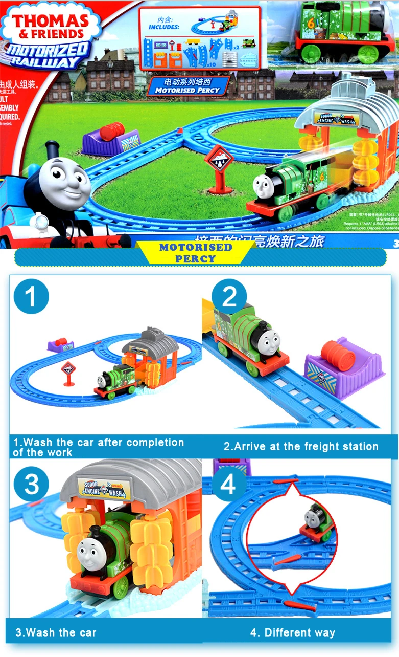 Оригинальный Томас и Друзья Детские игрушечный поезд аниме автомобиль трек обучение здание игрушка Brinquedos Para Criancas для детей