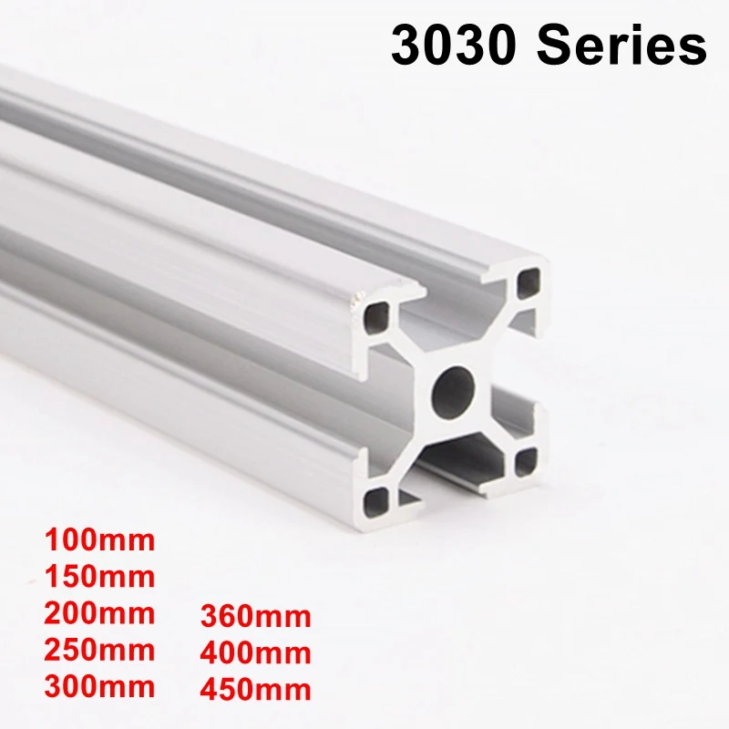 

Industrial European Standard 3D Printer Frame Oxide Anodized Aluminum Extrusion Profile 3030 Series