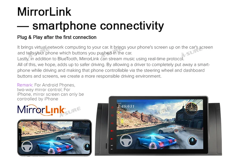 Best A-Sure 2 Din Android 9.0 Radio GPS DVD Player Navigation For BMW X5 M5 E39 E53 E38 5er 7er DAB+ WiFi Car Auto Radio 32GB ROM 16 Best A-Sure 2 Din Android 9.0 Radio GPS DVD Player Navigation For BMW X5 M5 E39 E53 E38 5er 7er DAB+ WiFi Car Auto Radio 32GB ROM 16