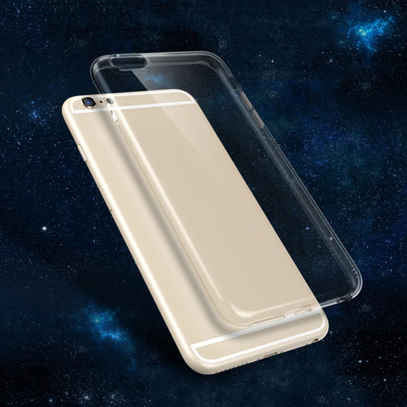 

New Clear Silicon Soft TPU Case For iPhone 7 7Plus 8 8Plus X XS MAX XR Transparent Phone Case For 6 6Plus 6s 6sPlus Back Cover
