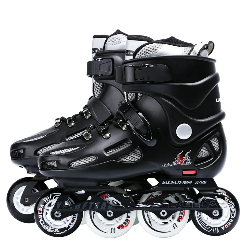 حجم 36-43 جودة أحذية التزلج الأسطوانة مع أبيض أو أسود اللون وقابلة للإزالة خزان داخلي للطفل/الكبار مضمنة أحذية التزلج