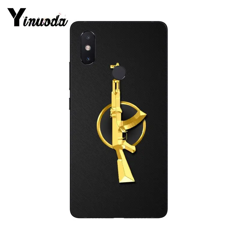 Чехол Yinuoda Counter Strike cs go чехол для телефона Xiaomi Mi 6 Mix2 Mix2S Note3 8 8SE Redmi 5 5Plus Note4 4X