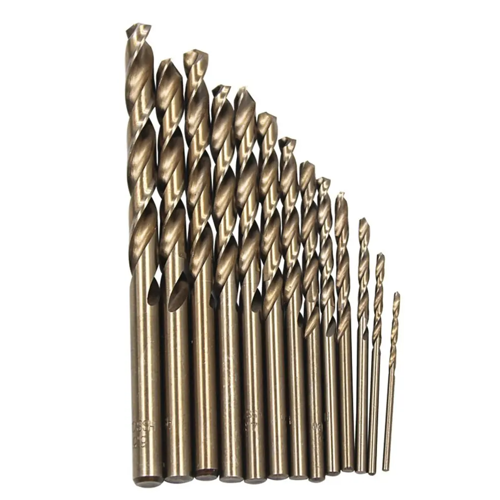 

M35 Cobalt Drill Bits For Metal Wood Working HSS Co Steel Straight Shank 1.5-10mm Twist Drill Bit Power Tools Drill Bit Supplier