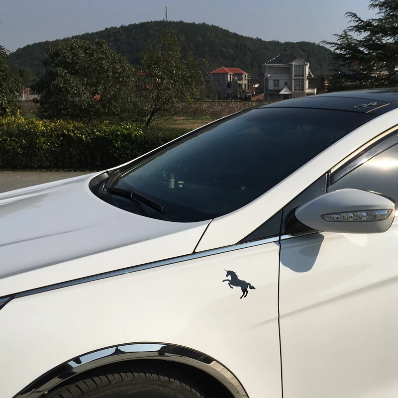 BEMOST 2019 новый автомобильный Стайлинг легенды животные Единорог Лошадь бег