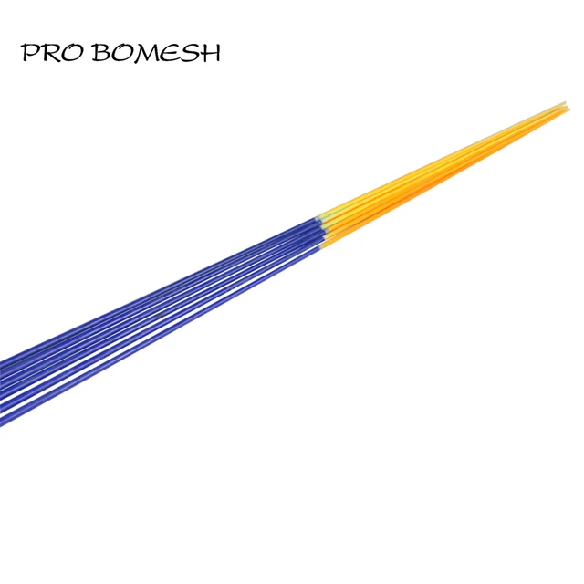 Pro Bomesh 3PCS/Lot 1.3M 68g 1 Section Solid Fiber Glass Squid Rod Blank  DIY Rod Building Repair - AliExpress