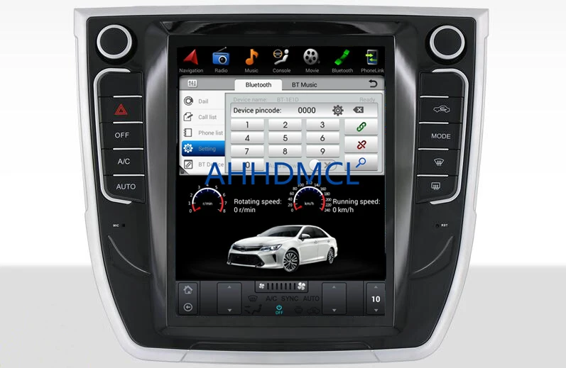 Excellent Car PC PAD Tesla Style Multimedia Player Android 7.1 GPS For Haval H6 Sport Auto Air Conditioning Edition 2013 2014 2015 2016 5
