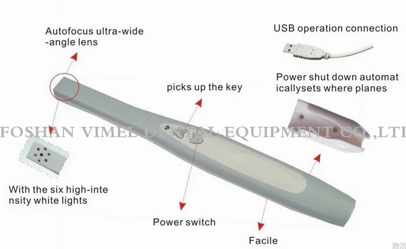 Стоматологическая цифровая Интраоральная Камера MD740 Pro изображений Системы USB