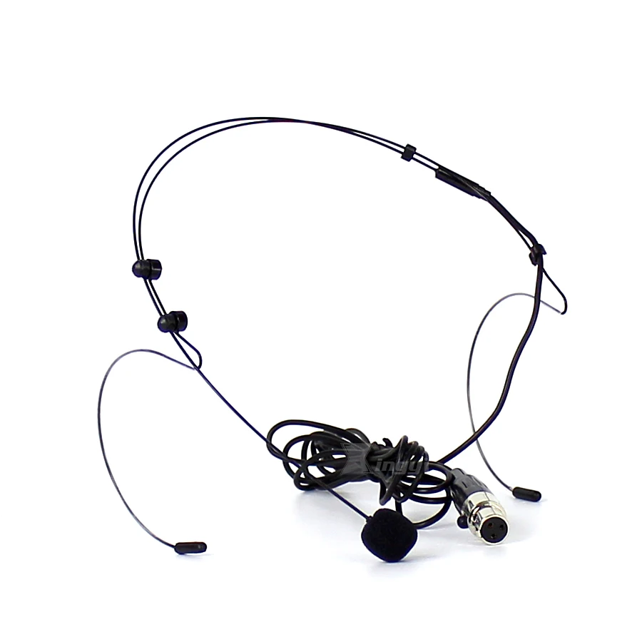 4 قطع البسيطة ta3f xlr 3 دبوس مشبك الأذن سماعة headworn ميكروفون السلكية مكثف ميكروفون الكاريوكي نظام ل شمشون الارسال اللاسلكي