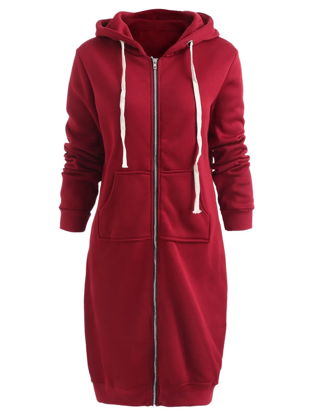 long length hoodie women's