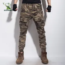 

Side Pockets Harem Pants Mens Hip Hop Patchwork Cargo Ripped Sweatpants Joggers Trousers Male Fashion Full Length Pants