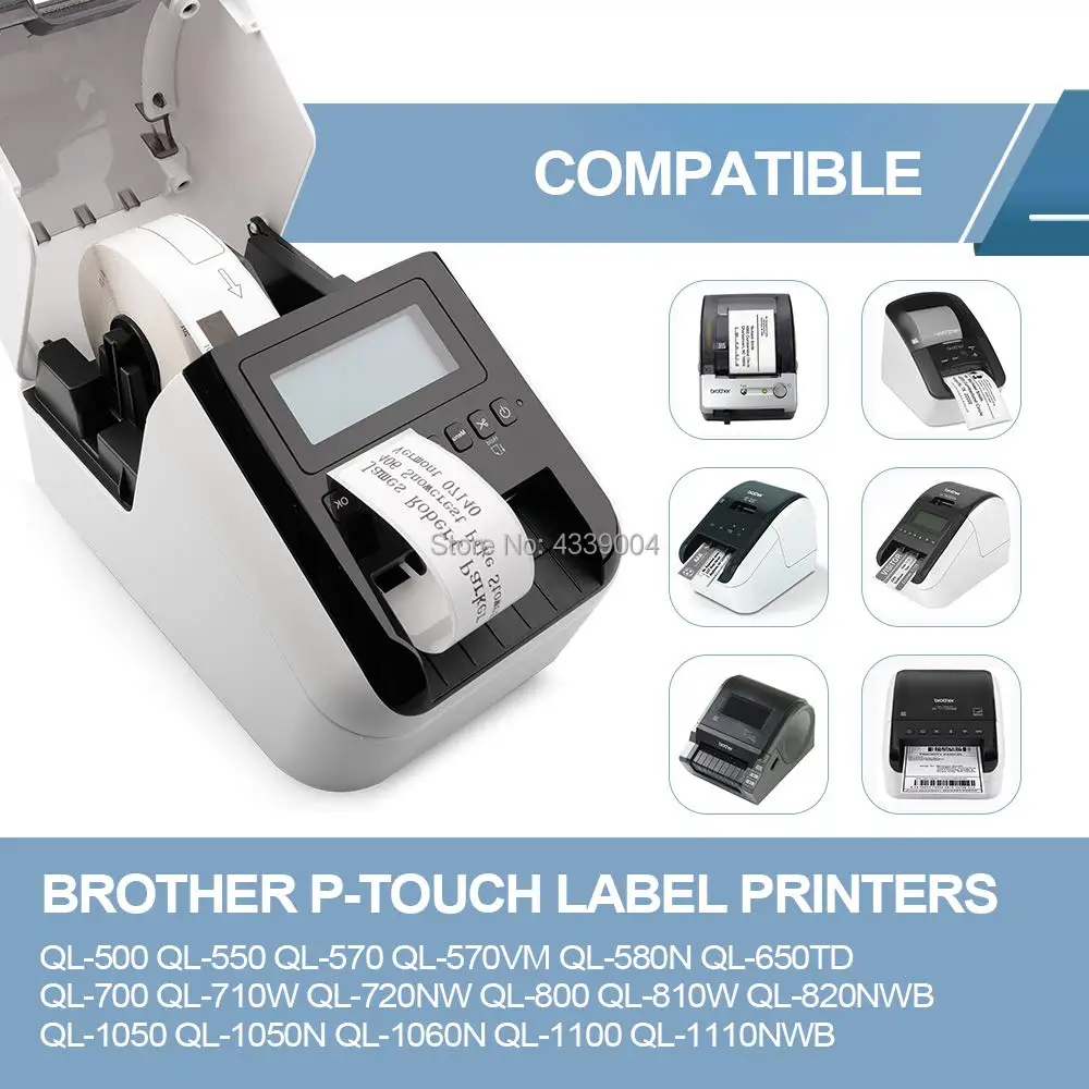 3 compatible with Brother DK11201 Address Labels QL 500 550 570 P-Touch Printers
