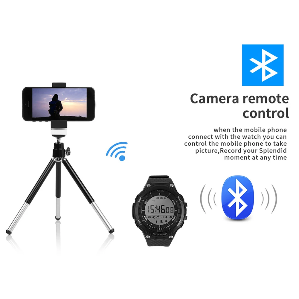 Смарт часы TimeOwner с Bluetooth повседневные спортивные шагомером монитором калорий и