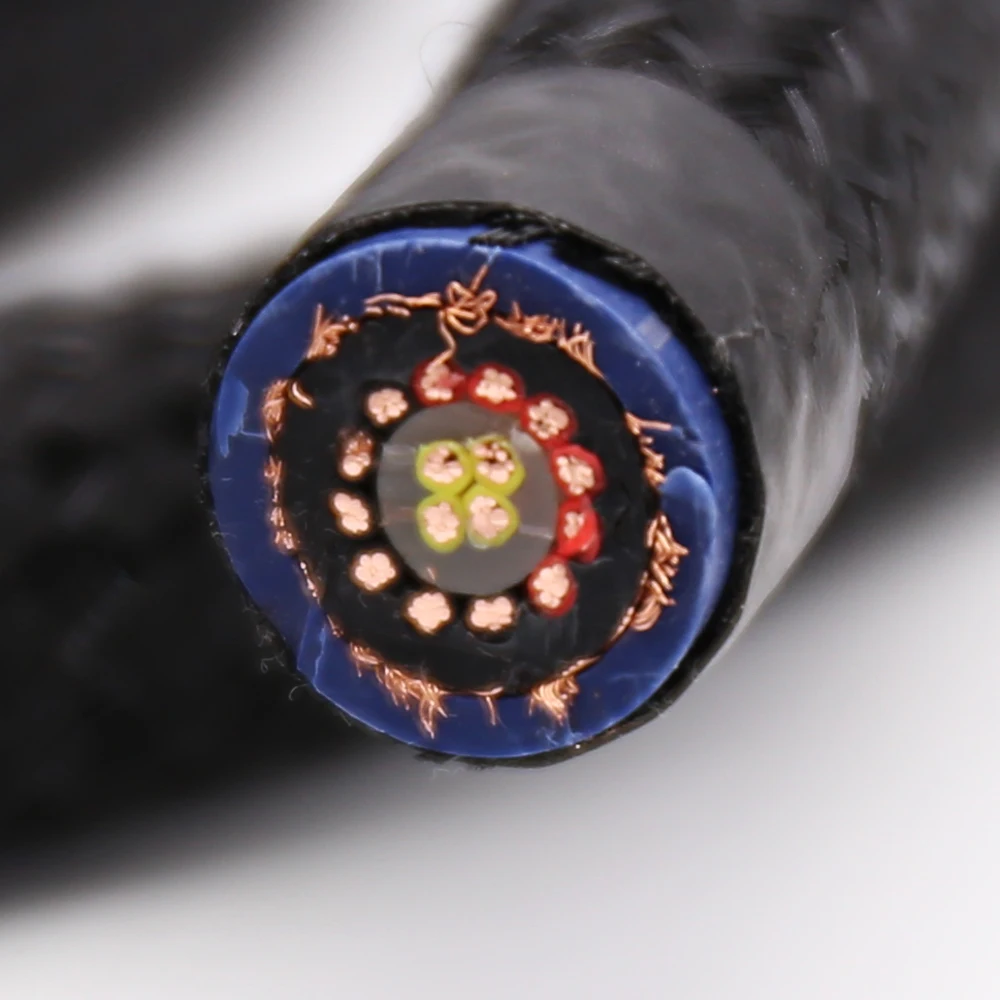 Медный кабель питания VIBORG 1501 Multplex audiopile шнур на 1 м|audiophile power cables|power cable audiophilecopper |