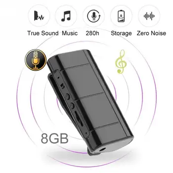 

Professional 8GB Mini Voice Recorder Digital Audio Dictaphone MP3 Player USB Voice Activated Recording Drive gravador de voz