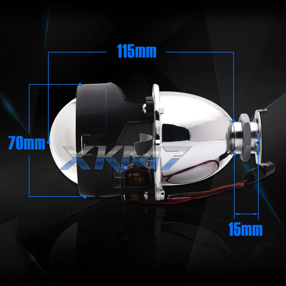 Би-ксеноновые линзы для проектора, фары, линзы Mini 2,5 WST 8,0, H1 HID ксеноновая лампа для H7 H4 9005 9006, автомобильные аксессуары, модифицированные DIY