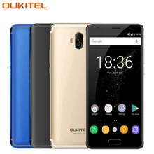 Original OUKITEL K8000 Mobile Phone 5.5 inch Screen 64GB ROM 4GB RAM MTK6750T Octa Core Android 7.0 Battery 8000mAh Smartphone