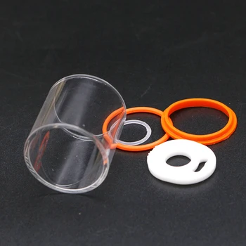 

1pc Replacement Pyrex Glass Tube + 1 set Oring seal ring for TFV8 / Baby/ big baby/ x baby /tfv12 Atomizer tank accessories