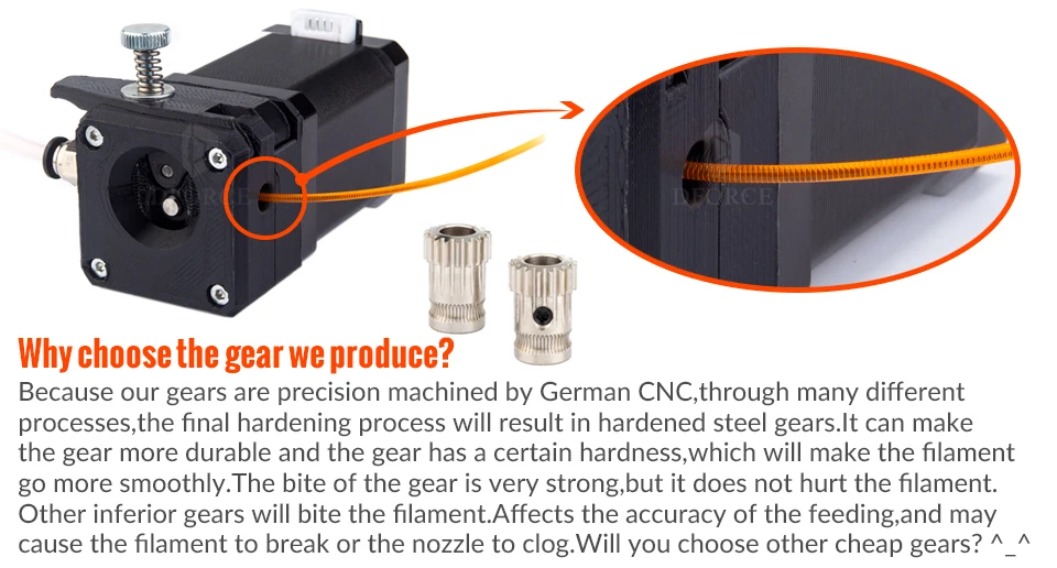 DFORCE Drivegear Комплект двойной привод шестерни экструдер комплект клонированный Btech обновление для Prusa i3 3d передаточный механизм принтера Мини Боуден экструдер