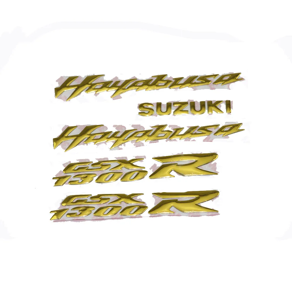 KODASKIN для! эмблема Стикеры Наклейка эмблемы поднять 3D для GSXR 1300 GSX1300R цвет золотистый
