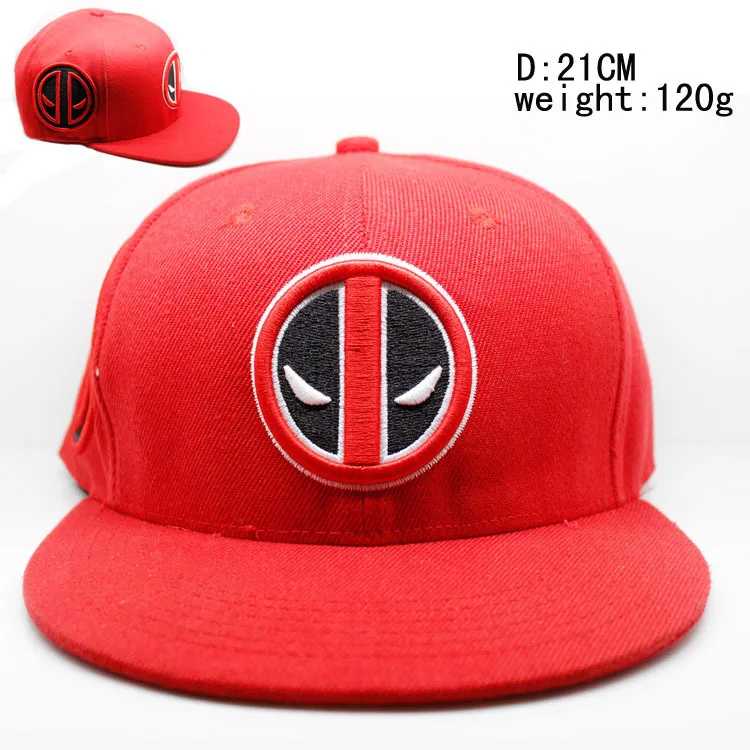 Новая Мода Дэдпул бейсбольная кепка для женщин и мужчин Snapback кепки вышивка Gorras