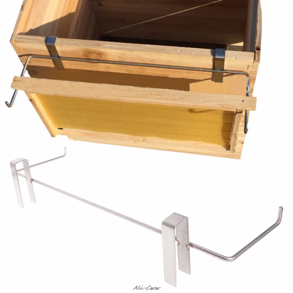

High Quality 47cm Bee Case Cover Holder Stainless Steel Perch Beekeeping Equipment Hive Tools Accessory for Beekeeper